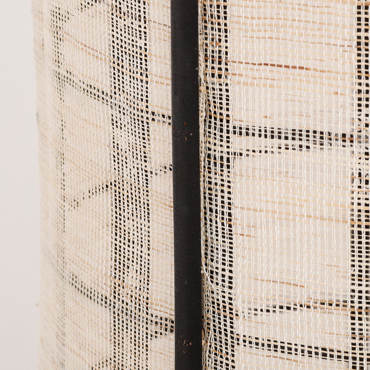 Pella Hanglamp - H58 x Ø33 cm - Linnen - Off-white
