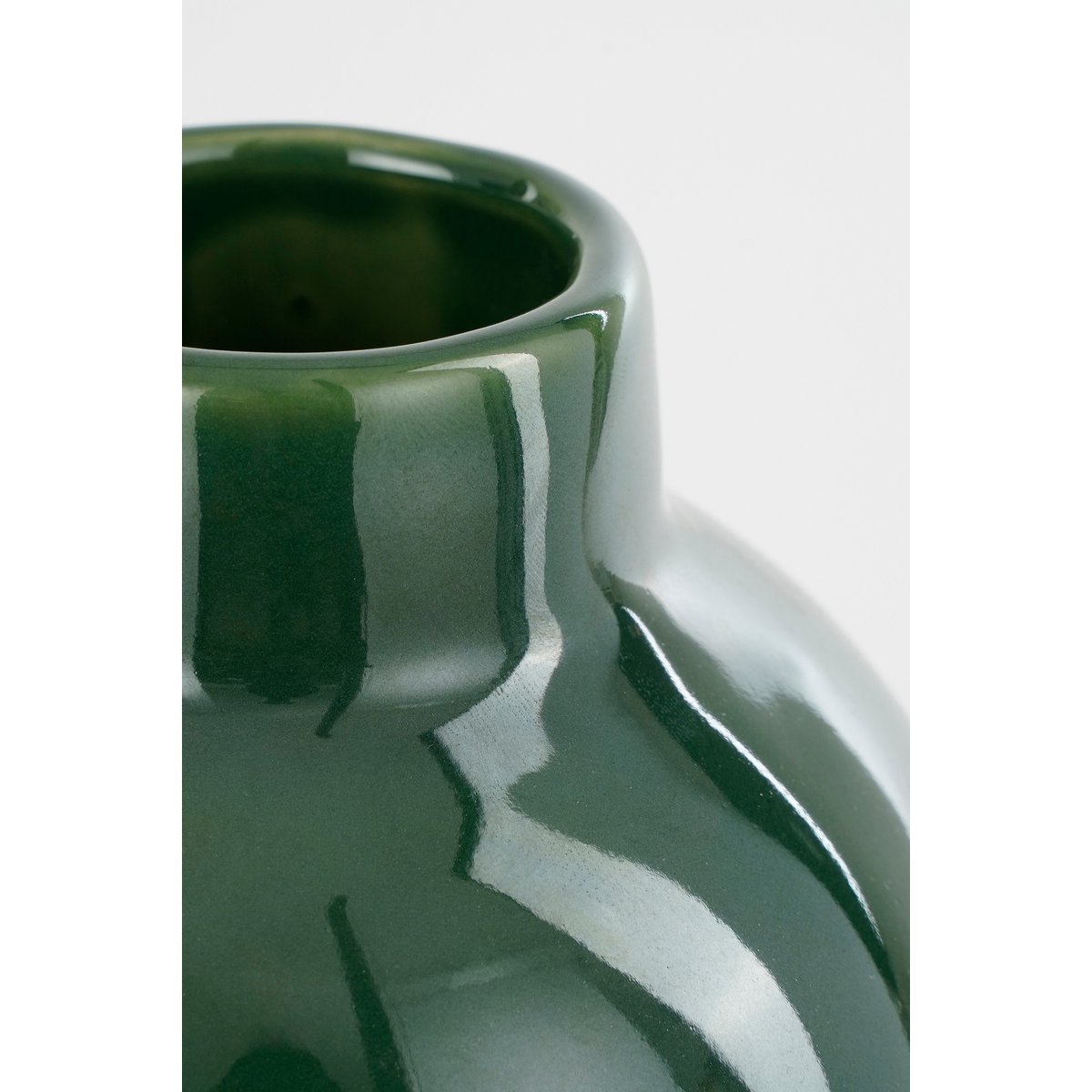 Marlijn Tulpenvaas - H46 x Ø28 cm - Keramiek - Groen