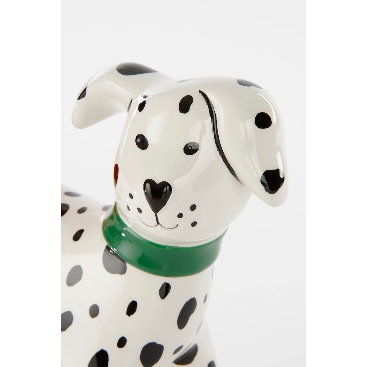 Kandelaar Hond - L26 x B11 x H27 cm - Keramiek - Wit