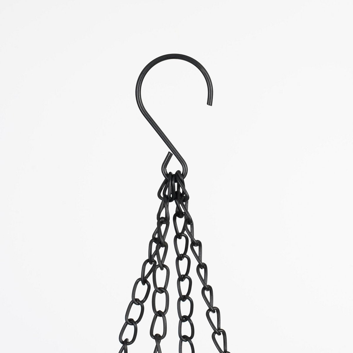 Callee Hangende Bloempot - L43 x B21 x H76 cm - Metaal - Zwart
