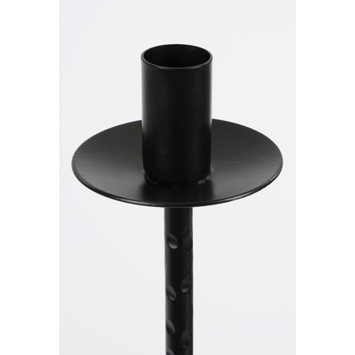 Kantas Kandelaar - H90 x Ø15 cm - Metaal - Zwart