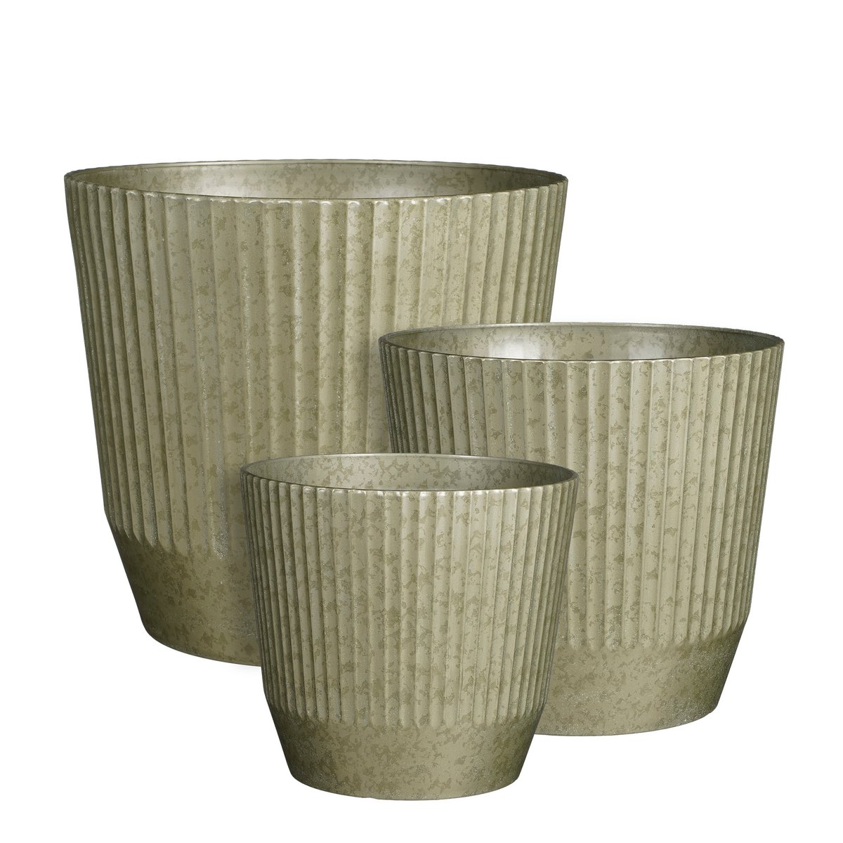 Rio Bloempot voor Buiten - H41 x Ø45 cm - Groen