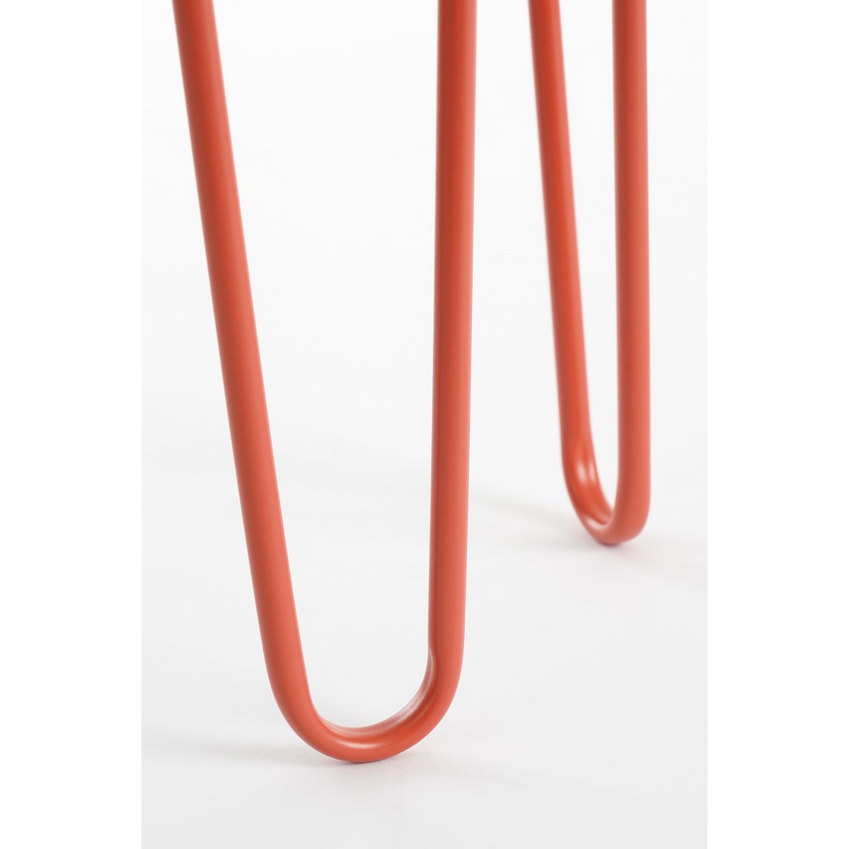 Stanly Bloempot op Standaard - Set van 2 - L42 x B21 x H46 - Metaal - Perzik