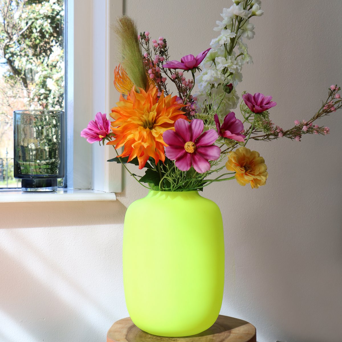 Artic M Neon yellow Ø25 x H35 cm