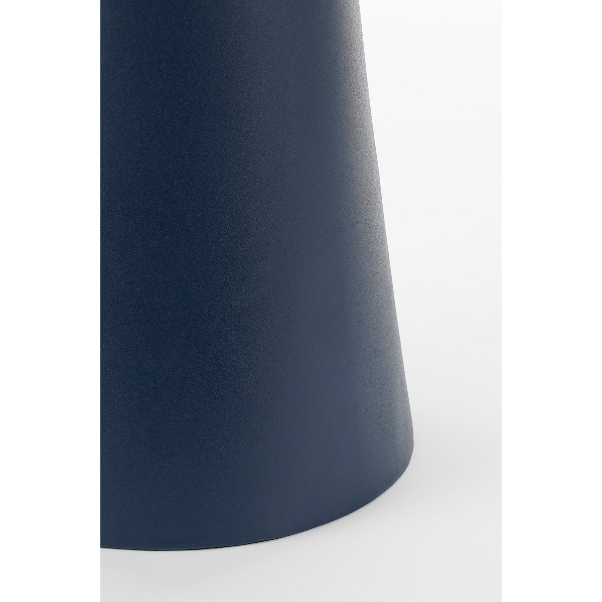Chiel Bijzettafel - H49 x Ø25 cm - FSC 100% - Metaal - Donkerblauw