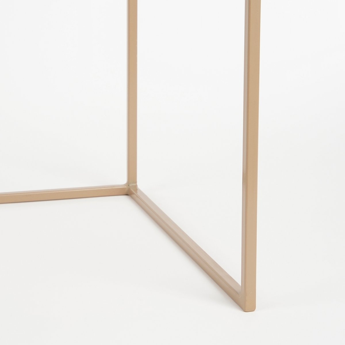Aaron Bijzettafel voor Buiten - Set van 2 - L38 x B38 x H48 cm - Metaal - Grijs