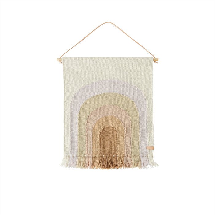 Volg het Rainbow Mini-wandkleed