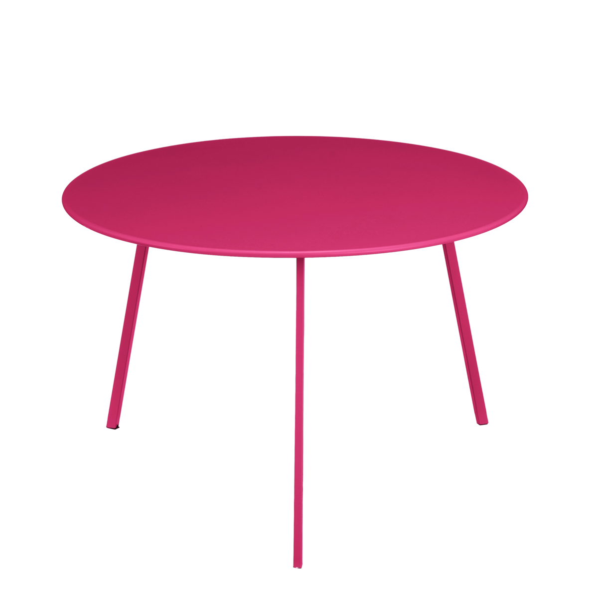 Seatle Bijzettafel voor Buiten - H38 x Ø58 cm - Metaal - Fuchsia