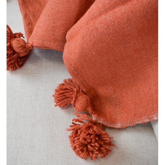 Pompondeken Oranje Copy