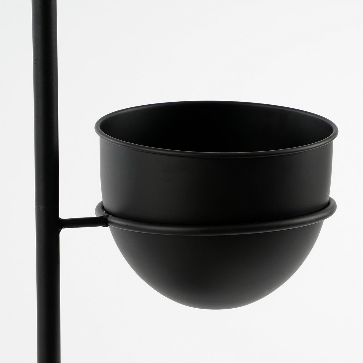 Plantenhouder - L40 x B33 x H140 cm - Zwart