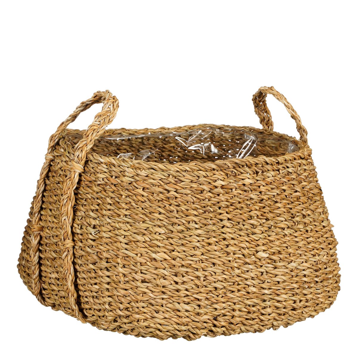 Plantenmand - Set van 3 - H25 x Ø35 cm - Bruin