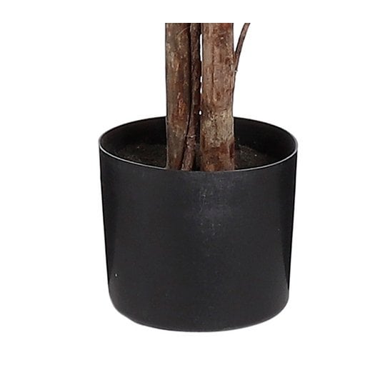 Ficus Kunstplant in Bloempot - H150 x Ø50 cm - Groen