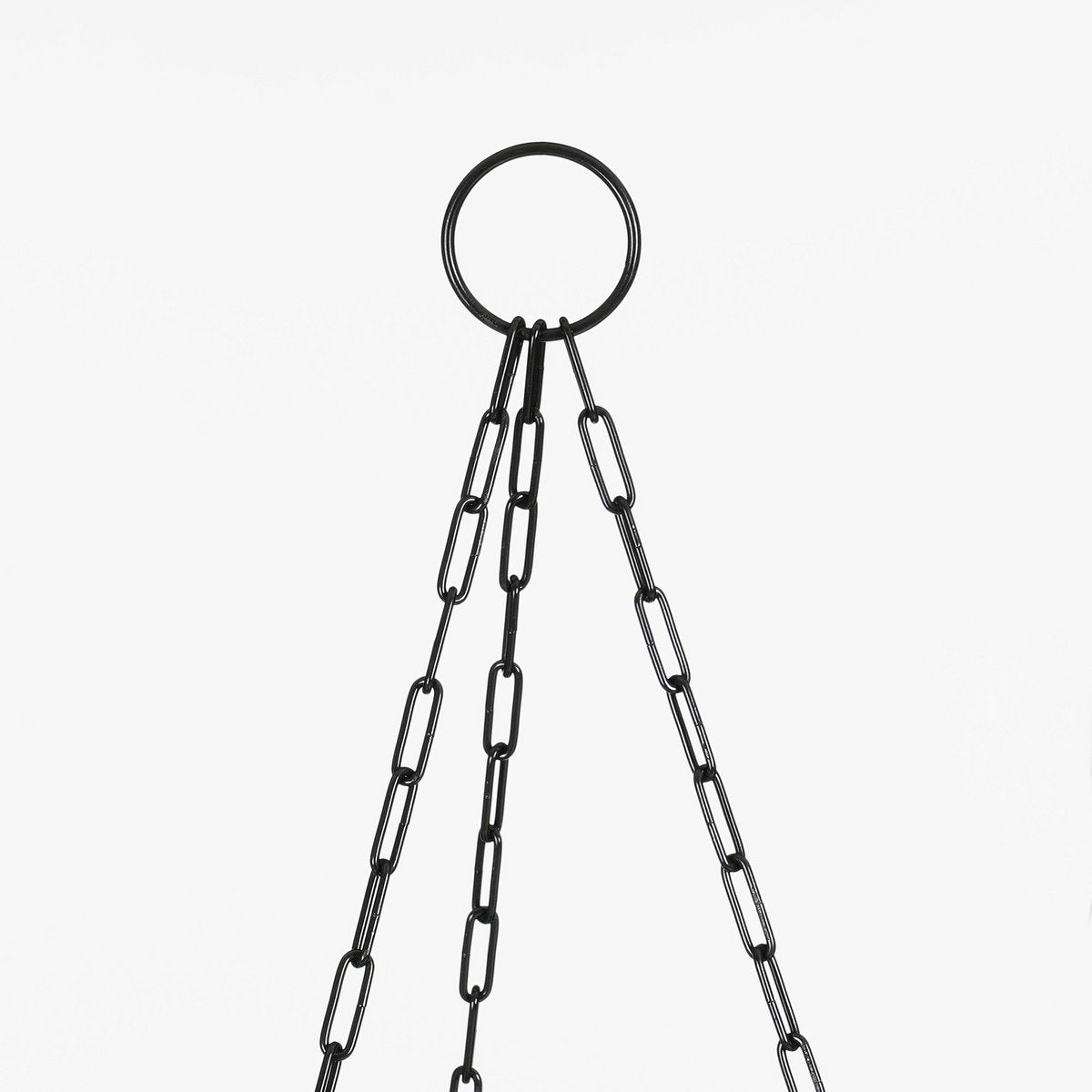 Luso Hangende Bloempot - H110 x Ø30 cm - Kunststof - Bruin