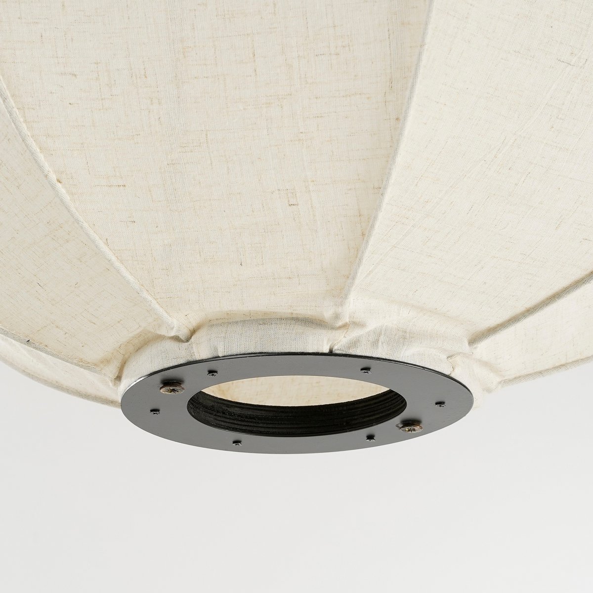 Pego Hanglamp - H55 x Ø50 cm - Linnen - Off-white