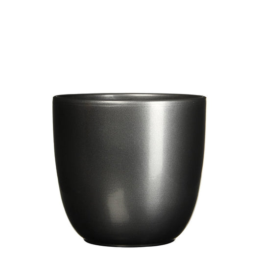 Tusca Bloempot - H23 x Ø25 cm - Antraciet