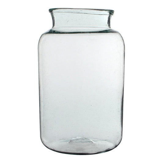 Vienne Vaas - H40 x Ø23 cm - Gerecycled Glas - Transparant