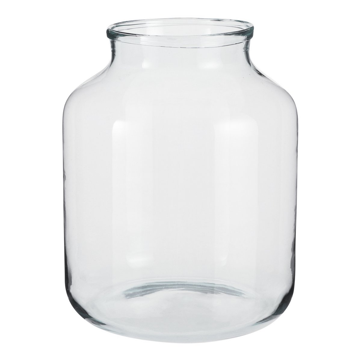 Vienne Vaas - H42 x Ø29 cm - Gerecycled Glas - Transparant