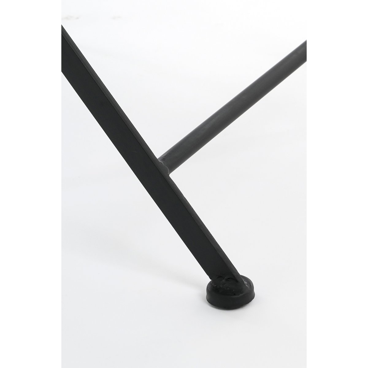 Cambria Bistrostoel - L40 x B52 x H89 cm - Metaal - Zwart