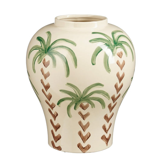 Paradiso Vaas - H32 x Ø26 cm - Keramiek - Off-white