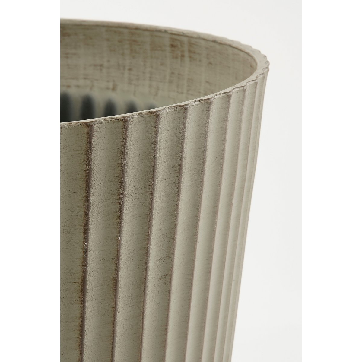 Rio Bloempot voor Buiten - H41 x Ø45 cm - Crème