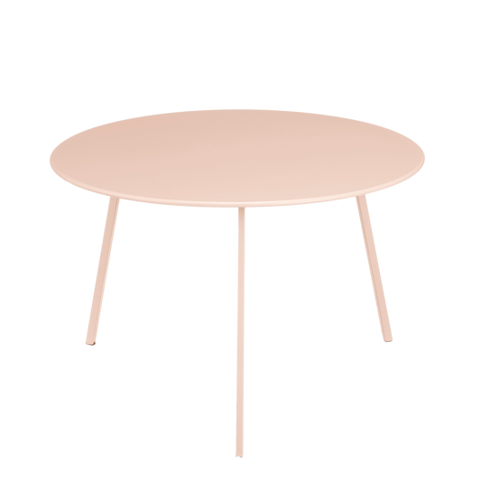 Seatle Bijzettafel voor Buiten - H38 x Ø58 cm - Metaal - Lichtroze