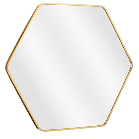 Rossi Wandspiegel - L80 x B71 cm - Metaal - Goud