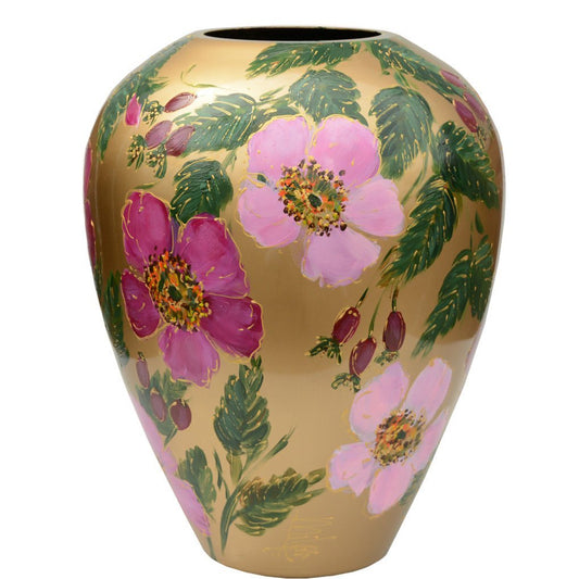 Kander M rosehip gold Ø27,5 x H35 cm