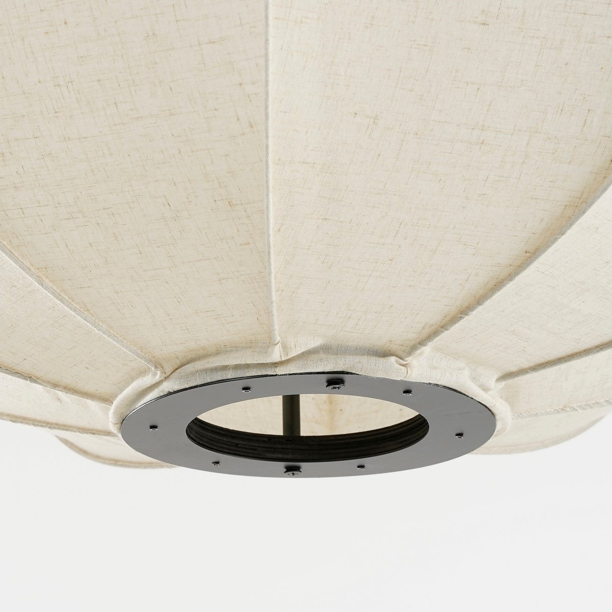 Pego Hanglamp - H94 x Ø83 cm - Linnen - Off-white